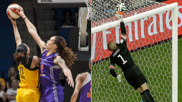 Brittney Griner and Tim Howard: Department of Defense